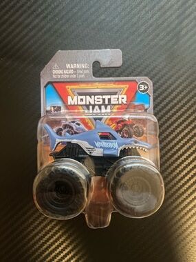 Blue Shark Monster Truck Toy by